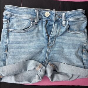 American Eagle Outfitters Light Blue Denim Shorts
